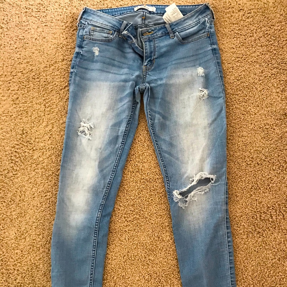 Medium Wash Skinny Jeans